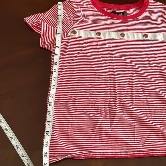 Striped Strawberry T-shirt - Picture 3 of 6